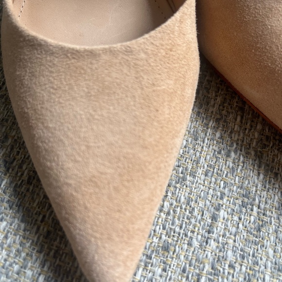 SCHUTZ Tan Heels with Clear Strap - Picture 2 of 11